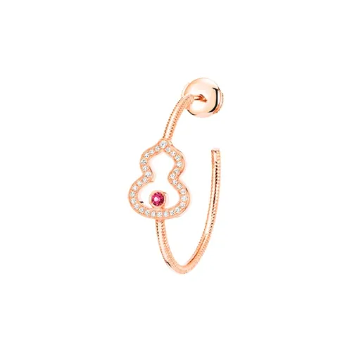 Qeelin Wulu Earrings Women's Rose Gold