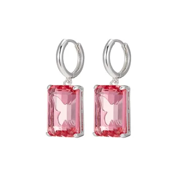 STUGAZI White Gold Plated Copper Earrings Unisex