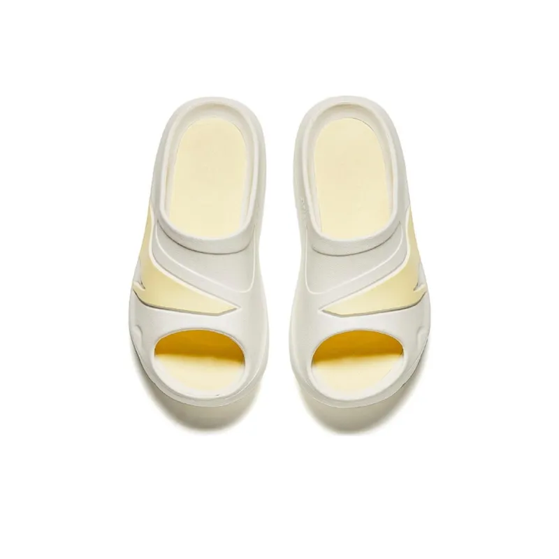 Anta Slide Slippers Men's White Yellow-1