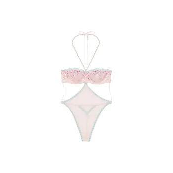 VICTORIA'S SECRET Bodysuits Women's Light Pink