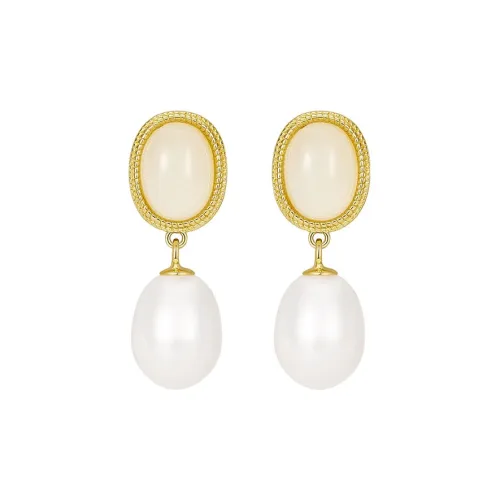 JAY Hetian Jade Earrings Women's