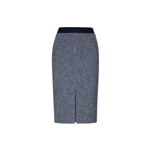 HUGO BOSS Casual Short Skirts Women's Blue