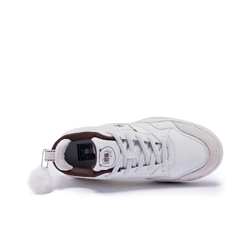 QIAODAN Wear Resistant Lightweight And Balanced Low Top Skateboard Shoes Women's-3