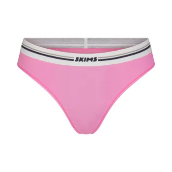 SKIMS FITS EVERYBODY Series LOGO BIKINI Underpants Women's SUGAR PINK/Sugar Pink
