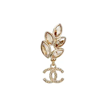 CHANEL 1986 1988 Cc Dangle Earrings