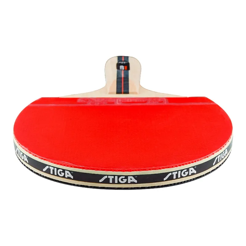 Stiga Ping Pong Paddles Unisex Pure Wood Black/Red-9