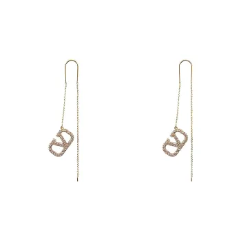 Valentino Metal Earrings Women's