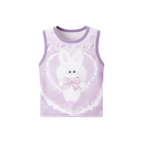 LEDIN Honey Kuma Co-branded Series Tank Tops Women's Purple