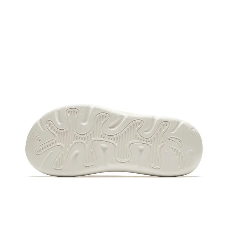 Anta Slide Slippers Men's White Yellow-3