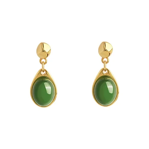 xiaoyinjiang Hetian Jade Earrings Women's