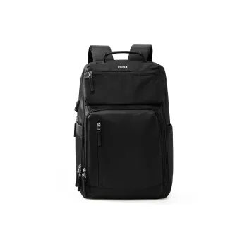 RIOREX Fabric Backpack Large Size Unisex Black/Khaki/Ecru/Army Green/Sea Blue