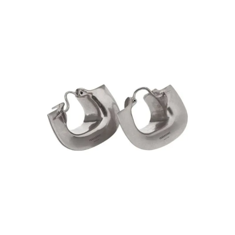 Ferragamo Earrings Women's Silver-2