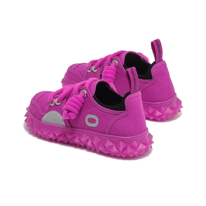 OETZI Ice Man Oz Low-Top Casual Shoes Skateboard Shoes Women's Rose Red-2