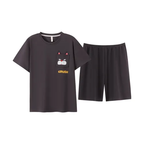 Kerener Pajama Set Men's Dark Gray