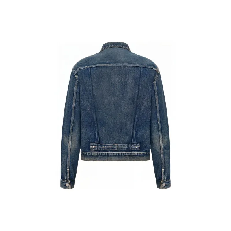 DIOR FW22 Denim Jacket Men's Blue-1