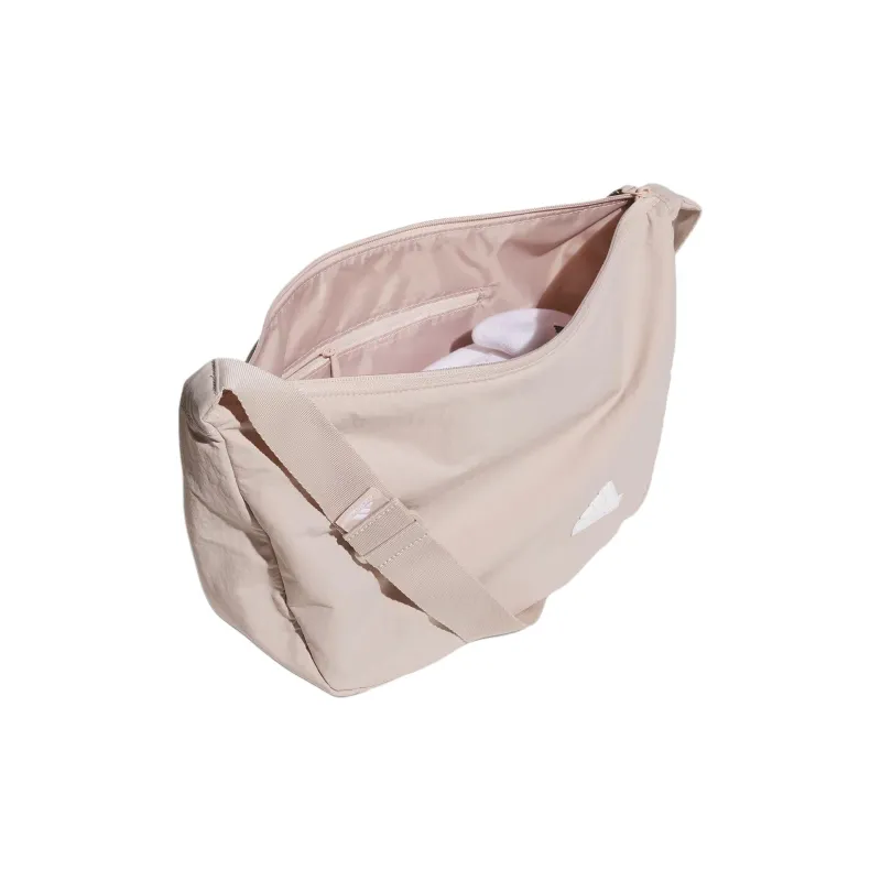 Adidas Recycled Polyamide Shoulder Bag Regular Unisex Wonder Taupe-3