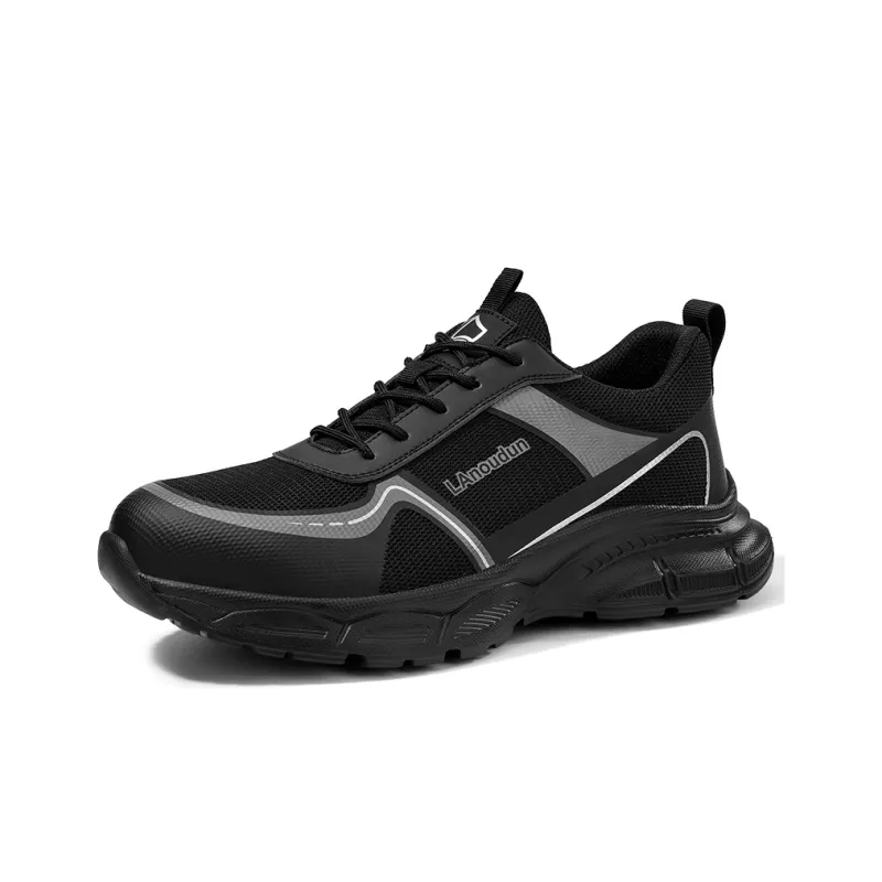 Blue Gull Shield Impact Resistant Lightweight Rebound Low Top Outdoor Shoes Unisex-1