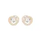 White/Rose Gold-Tone Plated