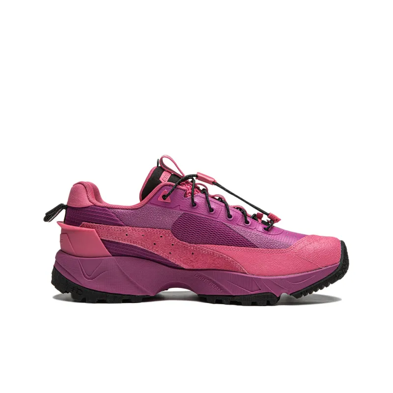 LiNing CF Tracing, Xingye Pro Wear resistant And Waterproof Low Top Casual Shoes Men's Pink Purple-1