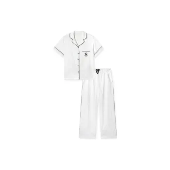 VICTORIA'S SECRET Pajama Set Women's Coconut White