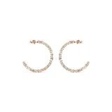 White Rose Gold-Tone Plated
