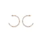 White Rose Gold-Tone Plated