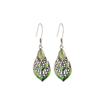 Xiaoyinjiang Hetian Jade Earrings Jasper Women's