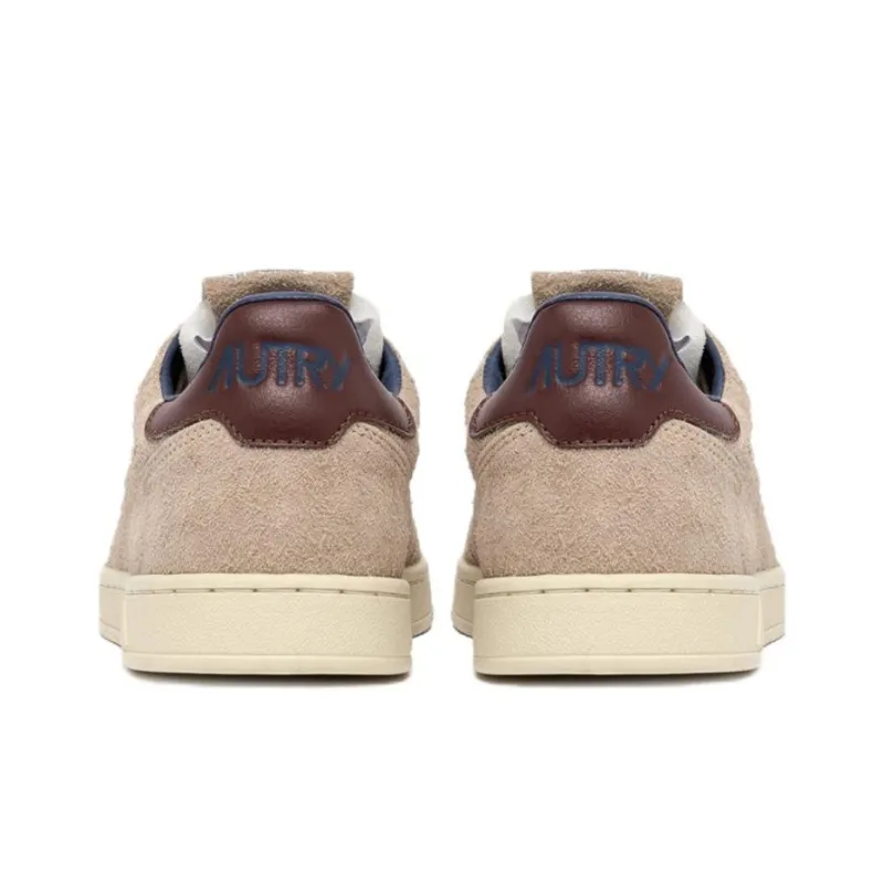 AUTRY New Flat Low Suede 'Ecru And Fudgesickle' Women's-3
