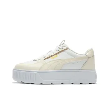 PUMA Karmen RE Slip Resistant Cushioning Wear Resistant Low Top Skateboard Shoes Women's White