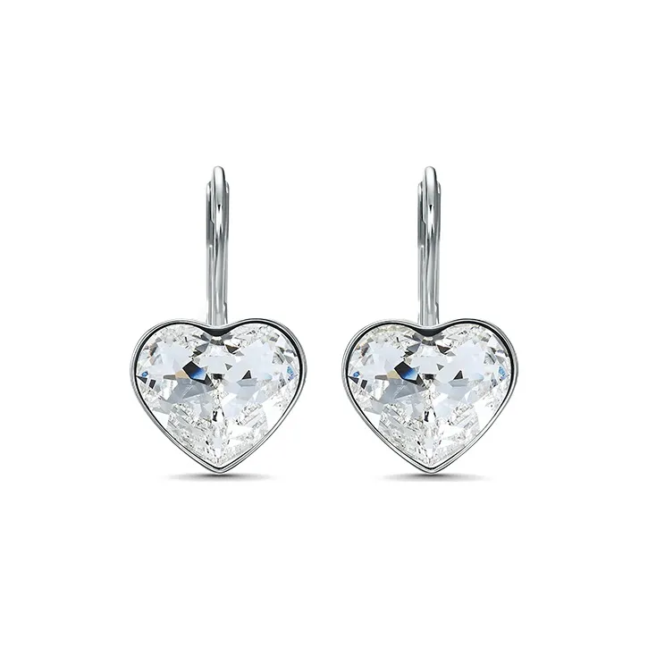 Swarovski Bella Earrings Women's Silver-0