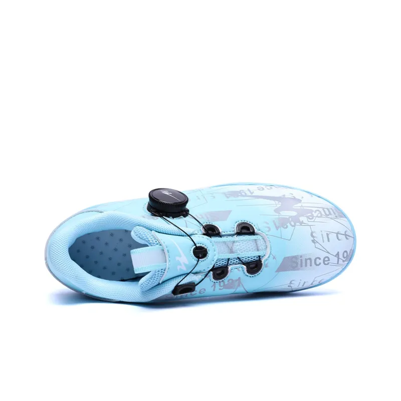 Binary Soccer Shoes Women's Low Top Black-6