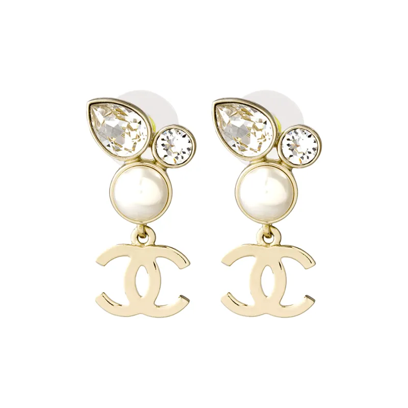 CHANEL 2022 Cc Earrings-0