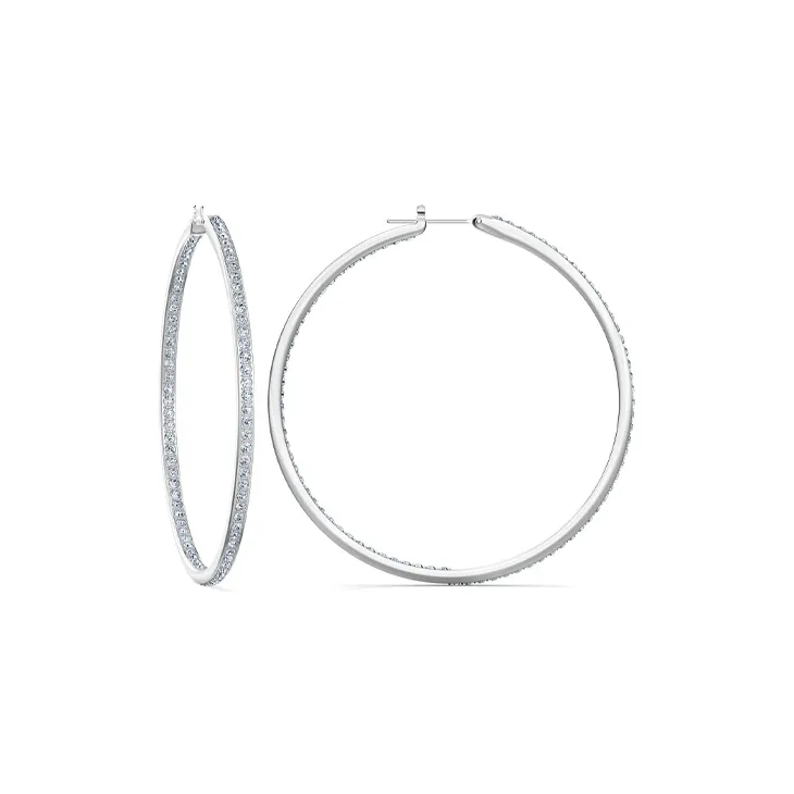Swarovski Rare Earrings Women's White-1