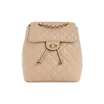 GUESS Artificial Leather Backpack Women's Taupe