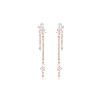 Swarovski Rose Gold-Plated Earrings Women's Rose Gold
