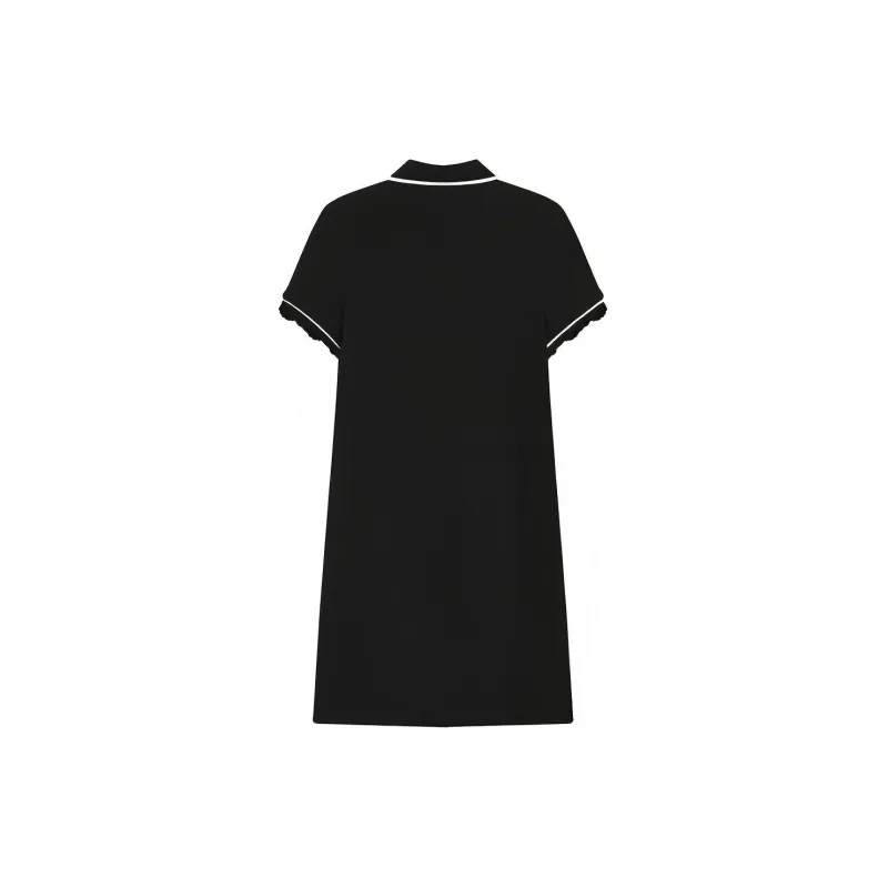 FILA Short Sleeved Dress Women's Jet Black-1