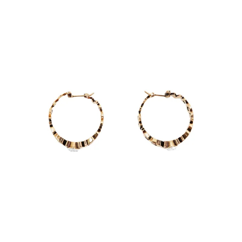 Alexander McQueen Graffiti Hoops-1