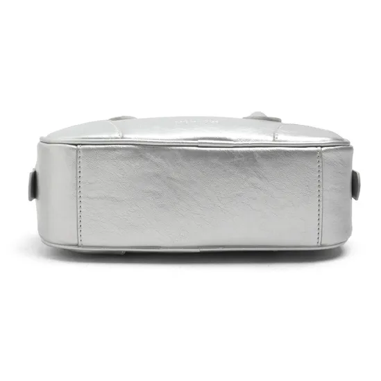MZ HOUGE PU Versatile Shoulder Bag Advanced Touch Regular Women's Silver-3