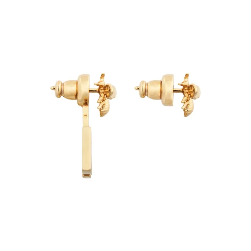 DIOR Diorevolution Metal Earrings Women's Gold-1