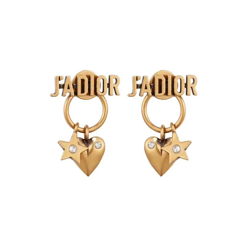 DIOR Metal Earrings Women's Gold-0