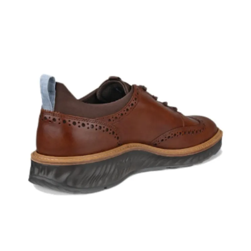Ecco Men's Casual Shoes Men Low Top Brown-4
