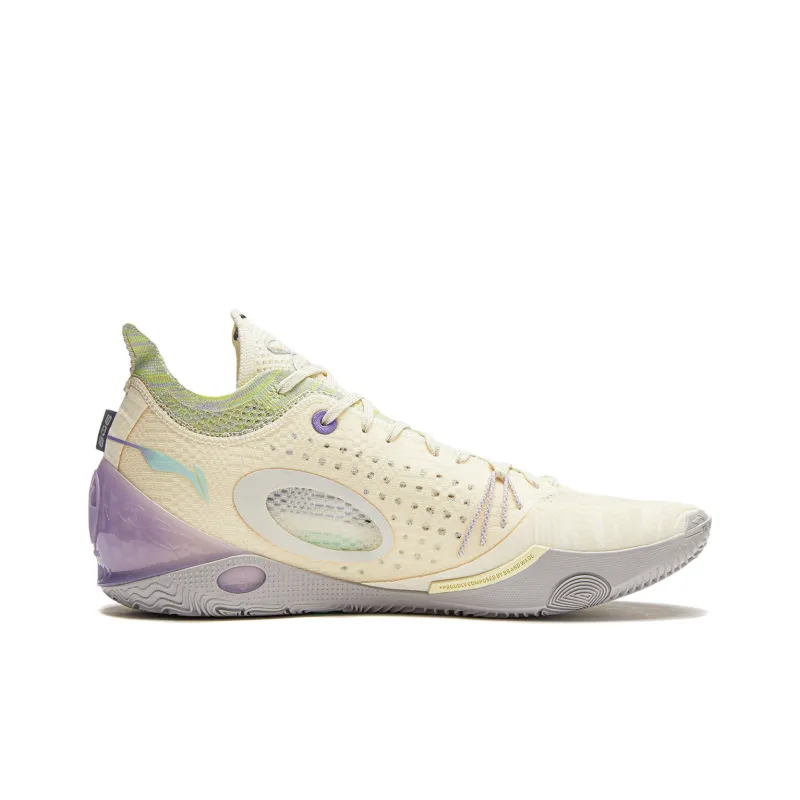 LINING Wade 808 3 Basketball Shoes Men Low Top Ecru-1