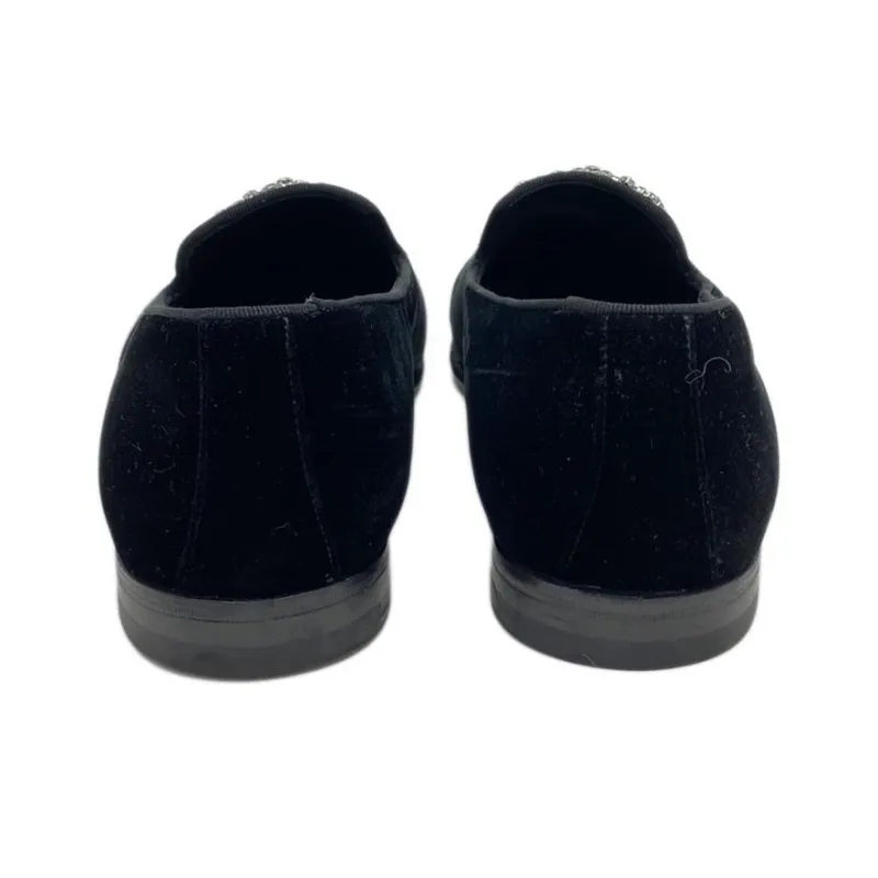 MANOLO BLAHNIK Carlton Suede Loafers-4