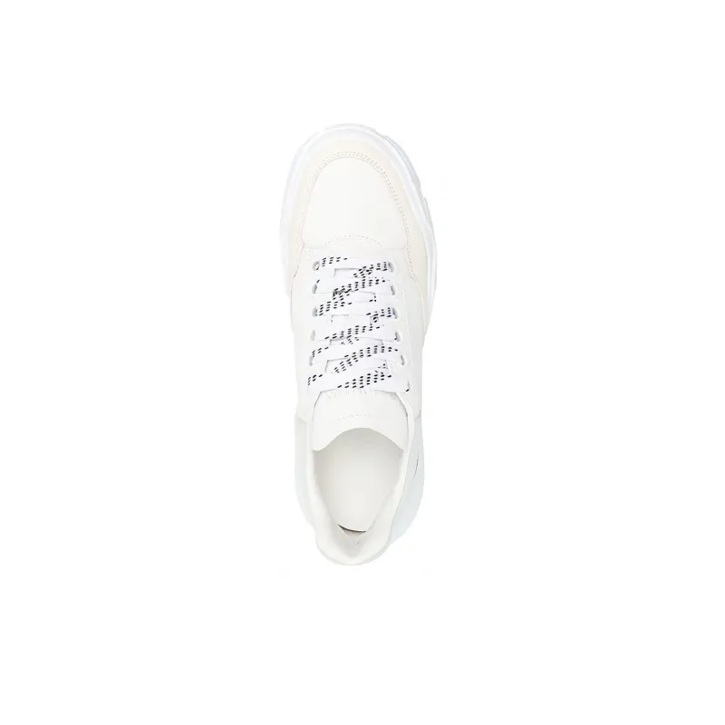 Alexander McQueen Court Low Top Athletic Shoes Women's White-3