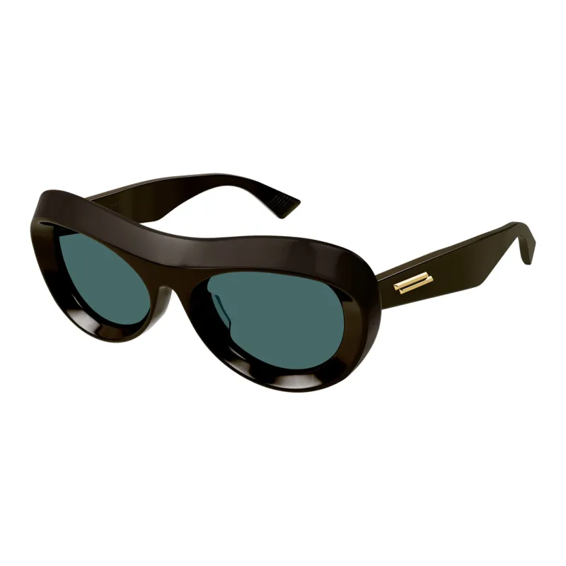 Bottega Veneta Oval Frame Sunglasses-0