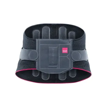 Medi Back Support Braces Breathable Protective Rehabilitation Massage Dark Gray Polyamide Polyester Unisex