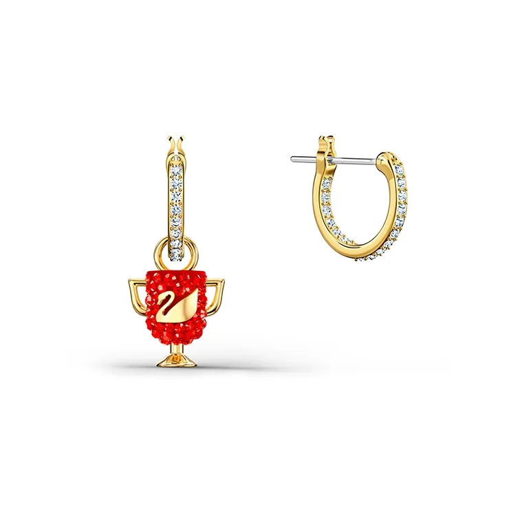Swarovski Line Friends Earrings Women's Light Gradient-3