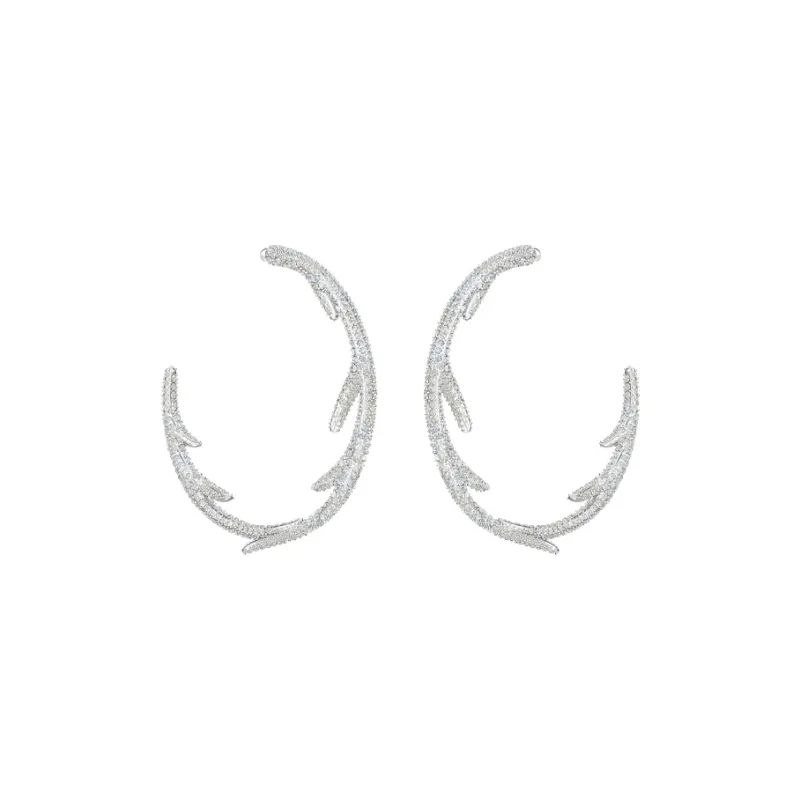 Swarovski Polar Bestiary Earrings Women's-1