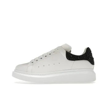 Alexander McQueen Oversized White Black Crystals Women's