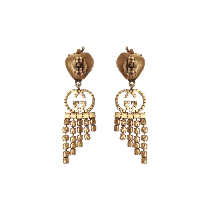 GUCCI Earrings Women's Red-1